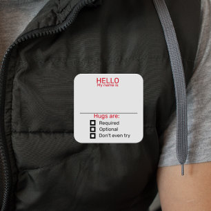 Abraços com Nome de etiqueta de festas engraçadas