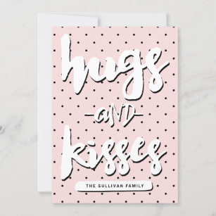 Abraços e beijos   Cartão com fotos Dia de os namo