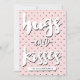 Abraços e beijos | Cartão com fotos Dia de os namo (Frente)