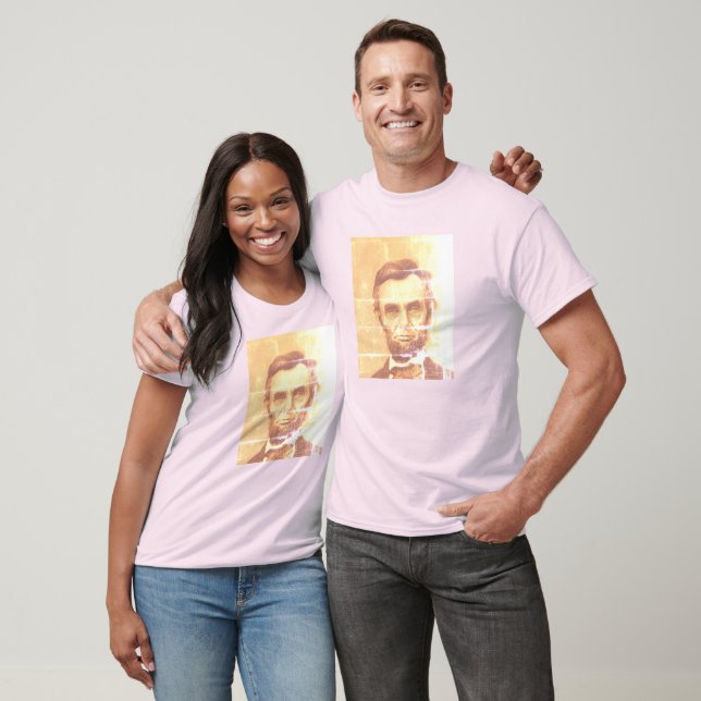 Abraham Lincoln - T-Shirt Original (Unissex)