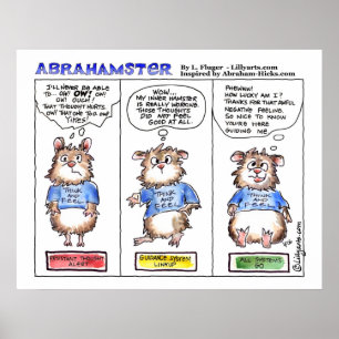 Abrahamster 3 Painel de desenho Poster