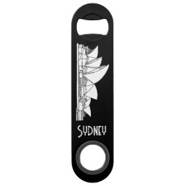 Abridor De Garrafa Bar Key Sydney Opera House Austrália desenhando lembrança