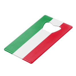 Abridor De Garrafa Cartão Em Forma De Crédito Abre de garrafa de bandeira italiana