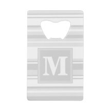 Banda de cinza leve monograma