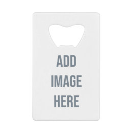 Abridor De Garrafa Cartão Em Forma De Crédito Crie seu