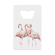 Flamingos cor-de-rosa tropical personalizados