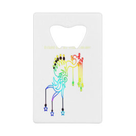 Abridor De Garrafa Cartão Em Forma De Crédito Incentivo e Realização