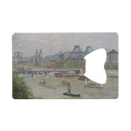 Abridor De Garrafa Cartão Em Forma De Crédito O Louvre, Primavera Camille Pissarro