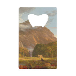 Abridor De Garrafa Cartão Em Forma De Crédito Thomas Cole A View of Mountain Pass