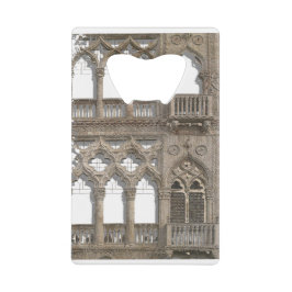 Abridor De Garrafa Cartão Em Forma De Crédito Venezia D'Oro