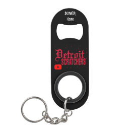 Abridor De Garrafa Chaveiro DesroitScratchers Bottle opener/Chaveiro/Scratcher