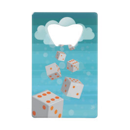 Abridor De Garrafa Em Forma De Carteira Chovendo o abridor de garrafa do centímetro cúbico