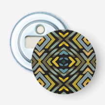 Abridor de Garrafa Pneu Azul Dourado Preto