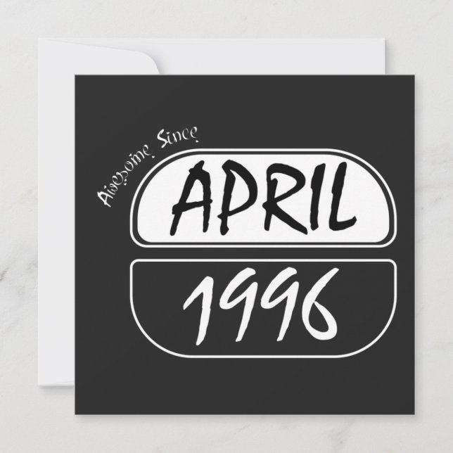 Abril 1996 (Frente)