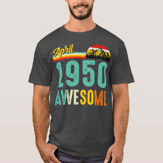 Abril de 1950 Camisa de Presente de Aniversário Vi