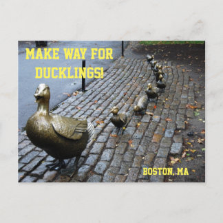 Abrir Caminho Para O Cartão Postal Dos Ducklings
