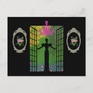 Abrir portas ~ Cartão postal / Convites