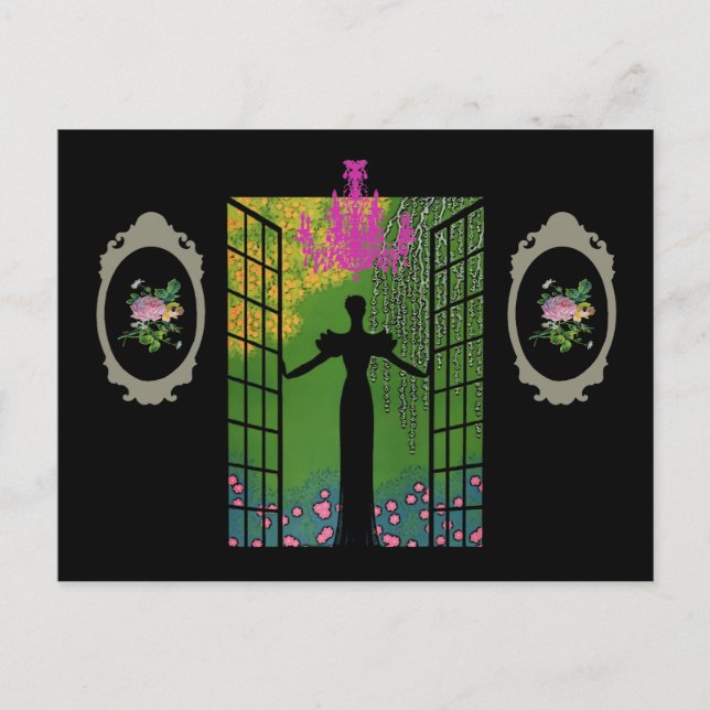 Abrir portas ~ Cartão postal / Convites (Frente)