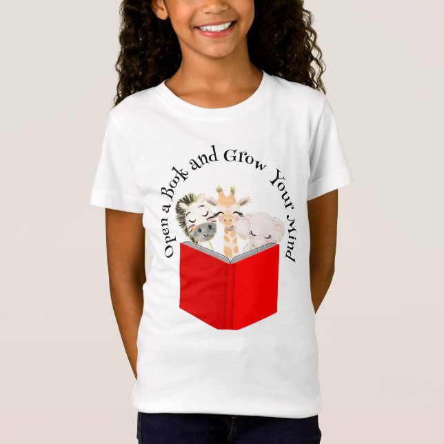 Abrir Uma Camiseta De Livro (Frente)