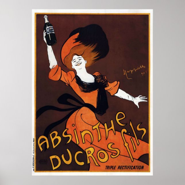 Absinthe Ducros Fils Poster (Frente)