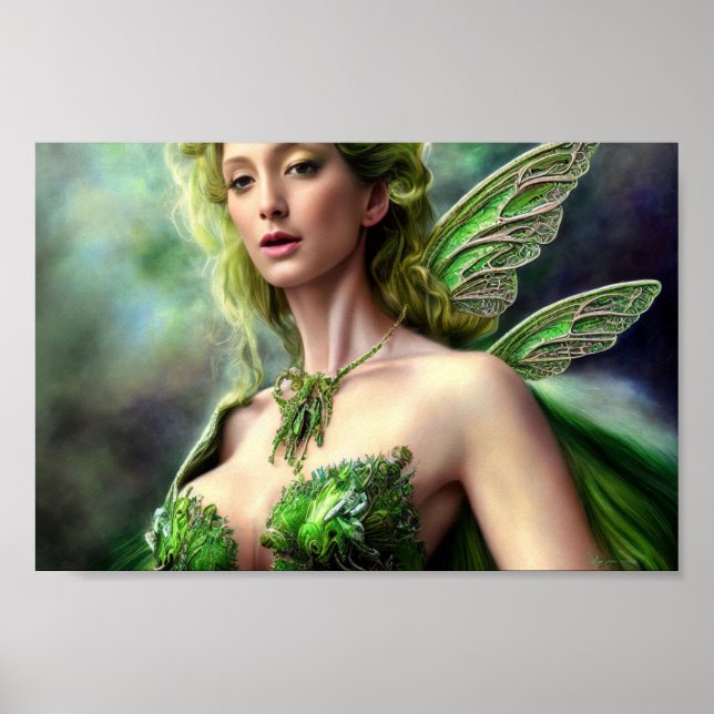 Absinthe Green Fairy Poster (Frente)