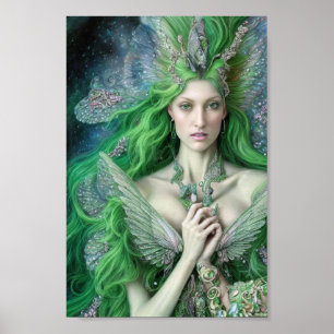 Absinthe Green Fairy Poster