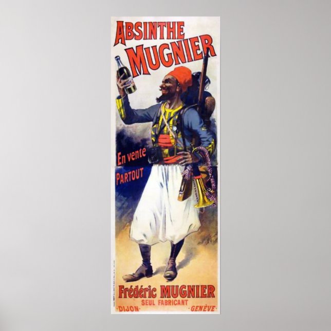Absinthe Mugnier Poster (Frente)