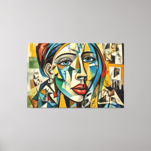 ABSTR_25-06 Abstrato Art Canvas Impressão