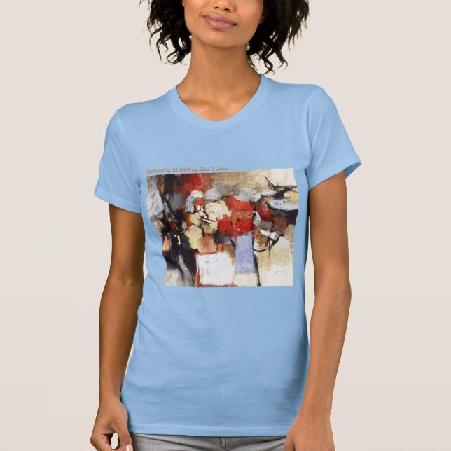 Abstração 58 1964 - Artista - Jose T Joya T-Shirt (Frente)
