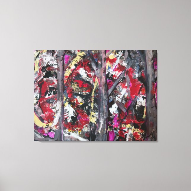 Abstract Art Canvas Print (Frente)