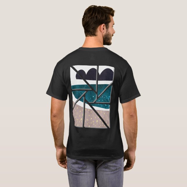 abstract art t-shirt (Parte Traseira Completa)
