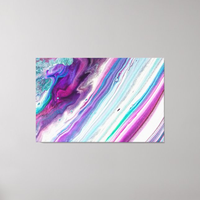 ( Abstract Canvas Painting Art ) (Frente)