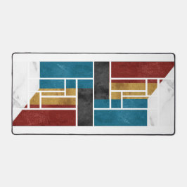 Abstract Desktop mat