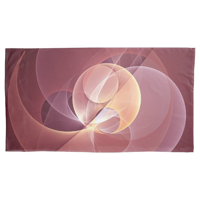 Abstract Elegant Modern Wine Red Fractal Art (Frente)