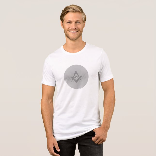 Abstract Eye Symbol Men’s T-Shirt – Minimalist Art (Frente Completa)