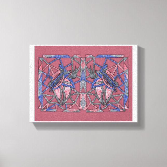 Abstract Flame Weaver Canvas (Frente)