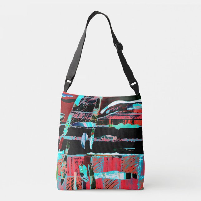 Abstract Freedom – Artistic Tote Bag (Verso)