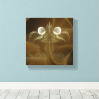 Abstract Light Energy Canvas Art