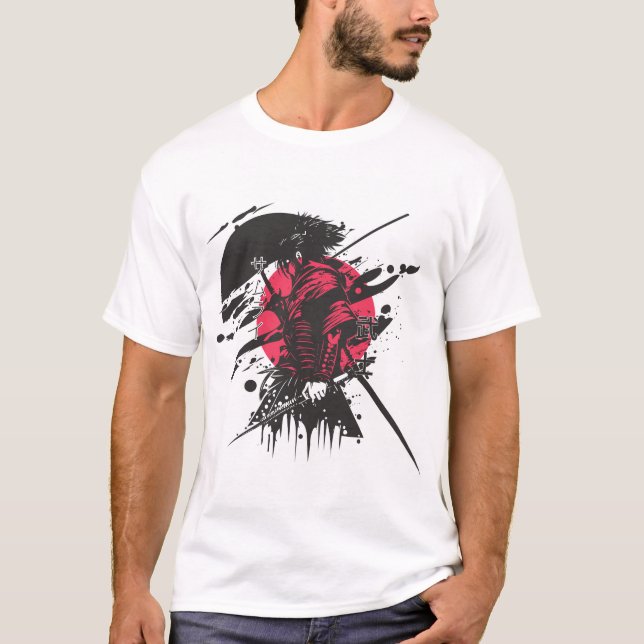 Abstract Pink Elephant Graphic T-Shirt | Modern Gr (Frente)