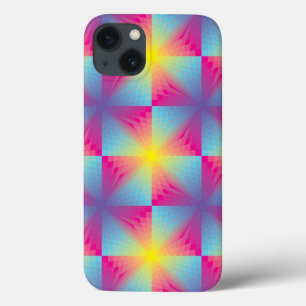 Abstract square vector mosaic