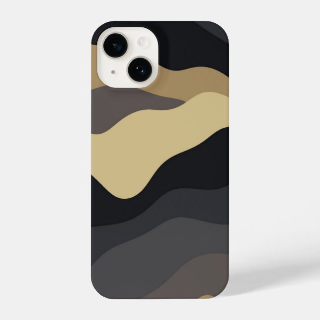 Abstract Wave Phone Case  (Verso)