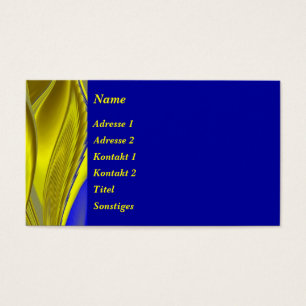 Abstractamente em azul amarelo de ouro -