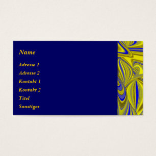 Abstractamente em azul amarelo de ouro -