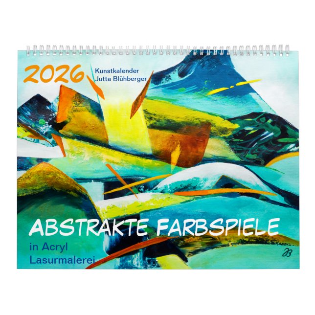 Abstrakte Farbspiele - Calendário de Belas Artes 2 (Capa)