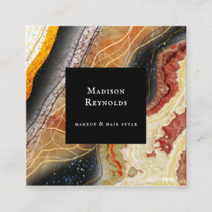 Abstrato 3D Cartão de visita de fundo para mármore