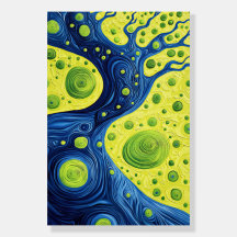 abstrato 861, Vivid se encontra sutil