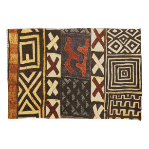 Abstrato Afro - Design de tela de lama