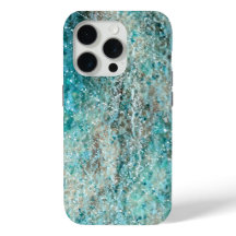 Abstrato Aqua Watercolor Flourish