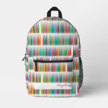 Abstrato arco-íris muda padrão Nome personalizado