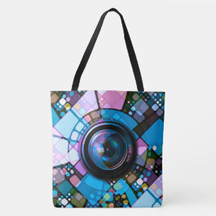 Abstrato Art 151 All-Over-Impressão Tote Bag
